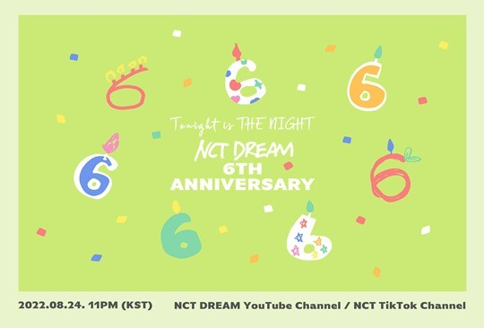  Boy band NCT Dream will meet its fans online to celebrate the six-year anniversary of its debut. [SM ENTERTAINMENT]