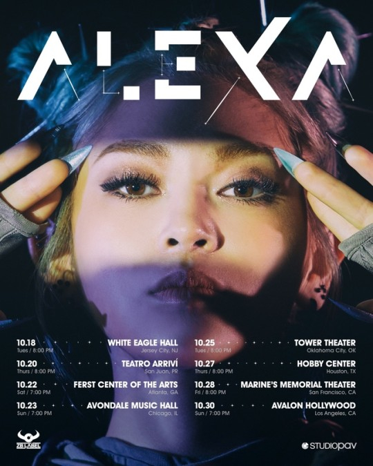 AleXa's schedule of her U.S. tour [ZB LABEL]