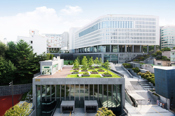  An aerial view of Chung-Ang University’s Seoul Campus in Dongjak District, southern Seoul [CHUNG-ANG UNIVERSITY]
