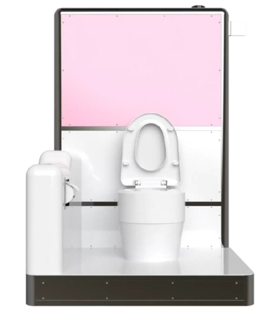 Rendering of a toilet prototype developed by Samsung Advanced Institute of Technology [SAMSUNG ELECTRONICS]