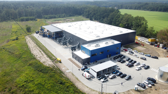 Posco Holdings' battery recycling plant in Brzeg Dolny, Poland. [POSCO HOLDINGS]
