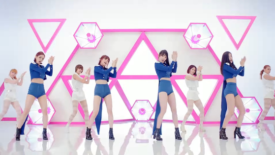 A scene from the music video of GIrl's Day's hit "Female President" (2013) [SCREEN CAPTURE]