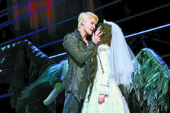 Musical ″Elisabeth″ is currently being staged at the Blue Square in central Seoul. [EMK MUSICAL]