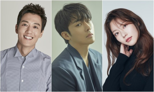 From left, actors Kim Rae-won, Son Ho-jun and Gong Seung-yeon appear in upcoming SBS drama series ″The Police Station Next to the Fire Station.″ [SBS]