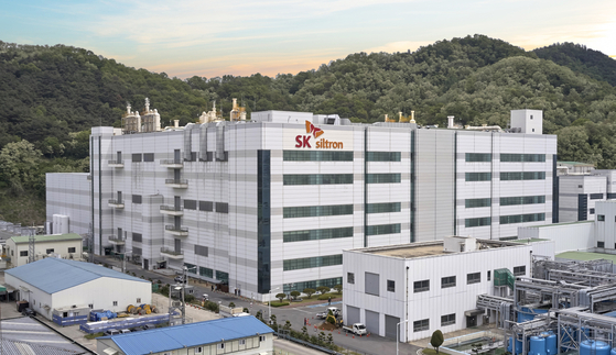 SK siltron's wafer factory in Gumi, North Gyeongsang [SK siltron]