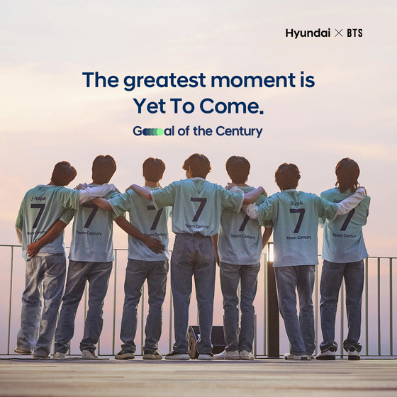 Hyundai Motor and BTS will release a collaboration song for the FIFA World Cup Qatar 2022 on Friday at 6 p.m. [HYUNDAI MOTOR]