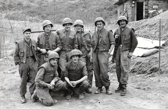 Belgian soldiers during Korean War (1950-53). [EMBASSY OF BELGIUM IN KOREA]