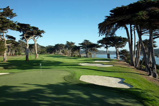 The 16th hole at the TPC Harding Park, San Francisco. [TPC HARDING PARK]