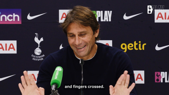Tottenham Hotspur coach Antonio Conte discusses his opinion on Cristiano Ronaldo ahead of the game against Manchester United in the Premier League.  [ONE FOOTBALL]