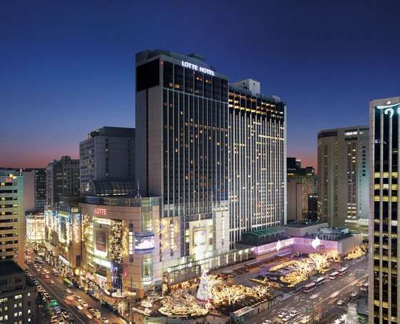 Lotte Hotel in Sogong-dong, Jung District, central Seoul. [LOTTE HOTEL]