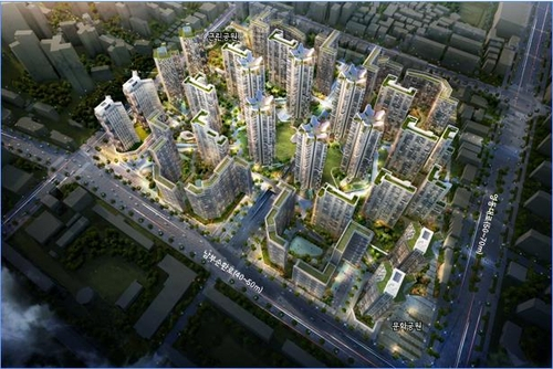 The proposed look of the newly built Eunma apartment complex. [SEOUL METROPOLITAN GOVERNMENT]