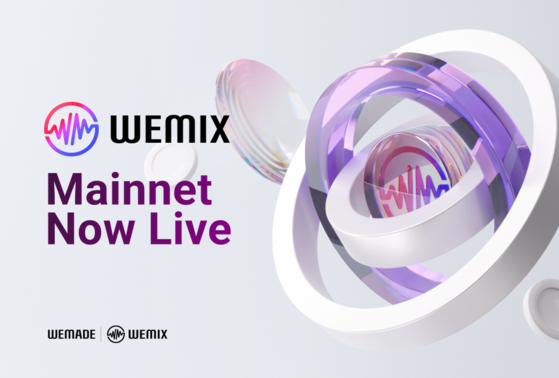 An image of Wemix 3.0, the new live blockchain network developed by Wemade [WEMADE]