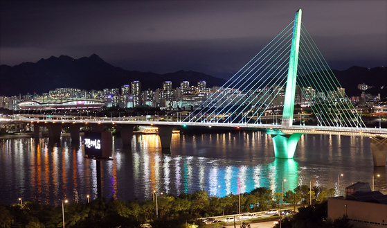 The World Cup Bridge in Mapo District, western Seoul [YONHAP]