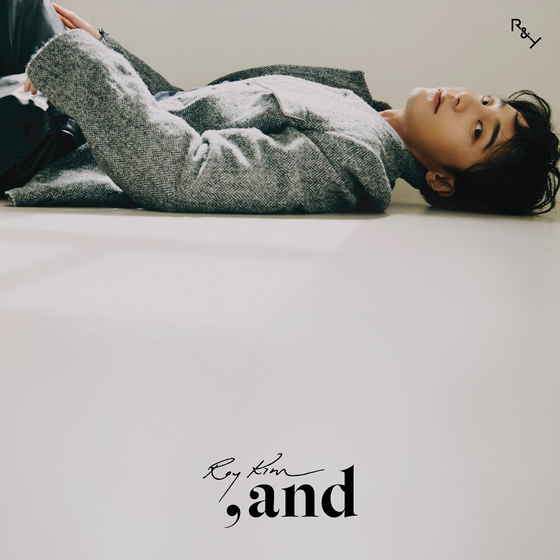 The album cover for Roy Kim's latest full-length album ″,and″ (2022) [WAKEONE]