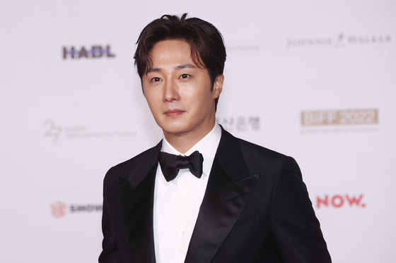 Actor Jung Il-woo at the Busan International Film Festival on Oct. 5 [YONHAP] 