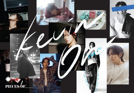 Album cover of Kevin Oh's full-length album ″Pieces of _″ [YONHAP]