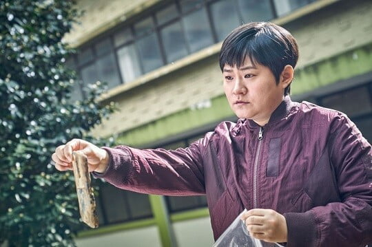 Kim Shin-young during a scene of the film ″Decision To Leave″ which was released earlier this year [CJ ENM]
