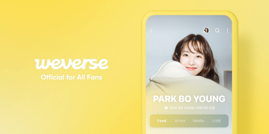 Park Bo-young opened up her own community on Weverse, according to BH Entertainment Friday. [WEVERSE]