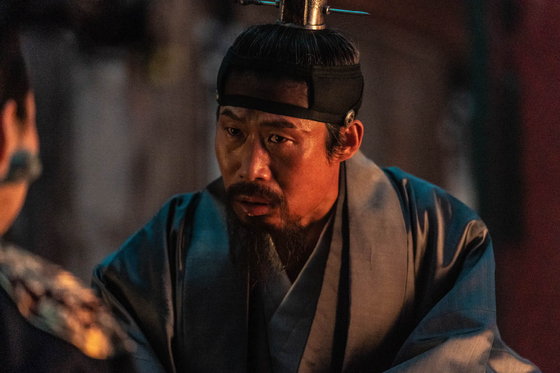 Actor Yoo Hai-jin during a scene from the new historical thriller "The Owl" [NEW]
