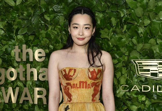 Kim Min-ha attends the Gotham Independent Film Awards at Cipriani Wall Street on Monday, Nov. 28, in New York. [EVAN AGOSTINI/INVISION/AP]