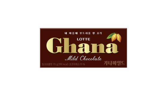 Ghana Chocolate [LOTTE CONFECTIONERY]
