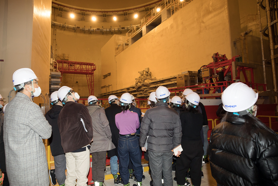 Inside dome of the Shin-Hanul 2 nuclear power plant, where the reactor will be installed [KOREA HYDRO AND NUCLEAR POWER CO.]