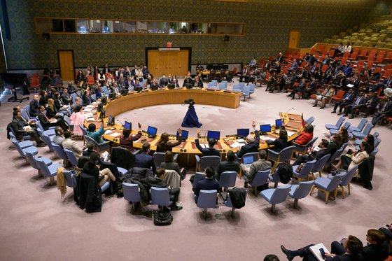 The UN Security Council convenes in New York on Friday. [UNITED NATIONS]