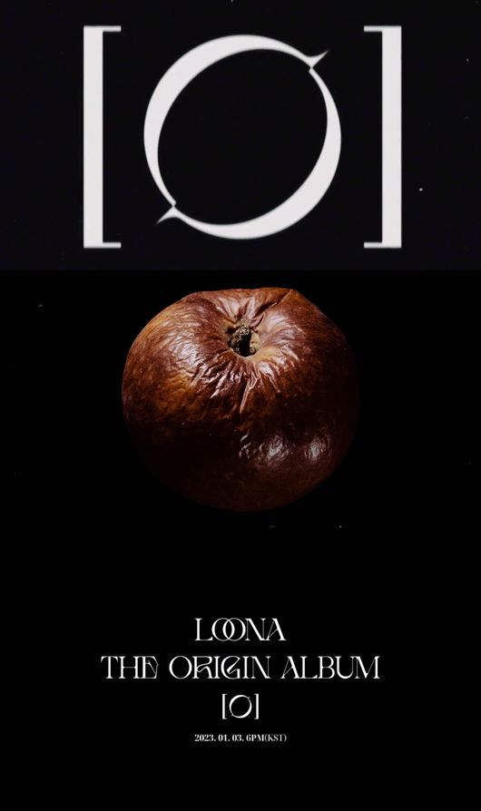 Poster of girl group Loona's upcoming album "The Origin Album '0'" [BLOCKBERRY CREATIVE]