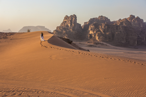 A desert in Jordan. [JOURDAN TOURISM BOARD]