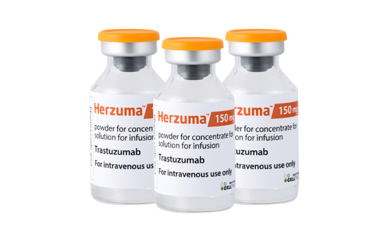 Herzuma, Celltrion's biosimilar targeting stomach and breast cancers. [CELLTRION HEALTHCARE]