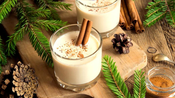 An image of eggnog, a staple holiday cocktail served warm [JOONGANG ILBO]
