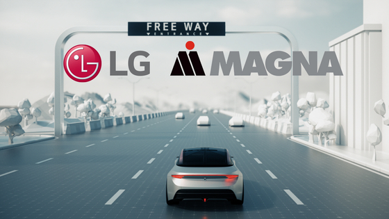 LG Electronics and Magna will jointly develop a prototype for an autonomous driving system. [LG ELECTRONICS] 