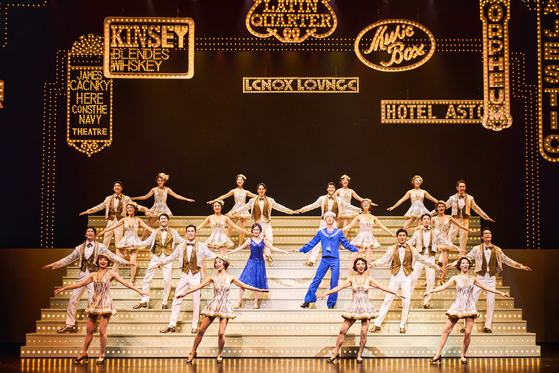 The Korean production of Broadway’s hit musical “42nd Street” is currently being staged at the Seoul Arts Center in southern Seoul. [SEM COMPANY]