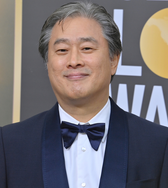 Park Chan-wook arrives for the 80th annual Golden Globe Awards at the Beverly Hilton in Beverly Hills, California on Tuesday, January 10, 2023. [REUTERS/YONHAP]