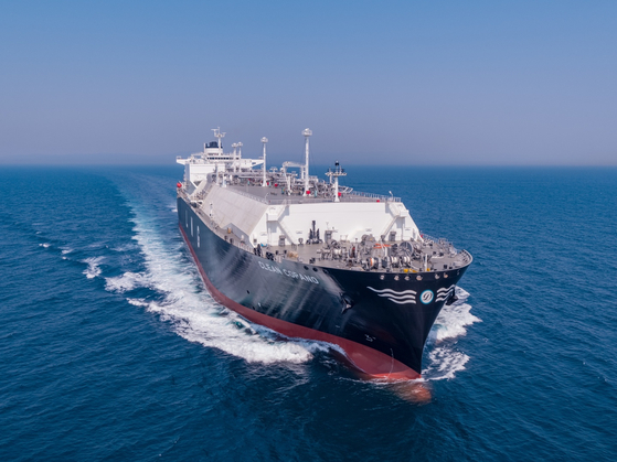 A 200,000-cubic-meter-class LNG carrier built and delivered by HD Hyundai in 2022 [HD HYUNDAI]