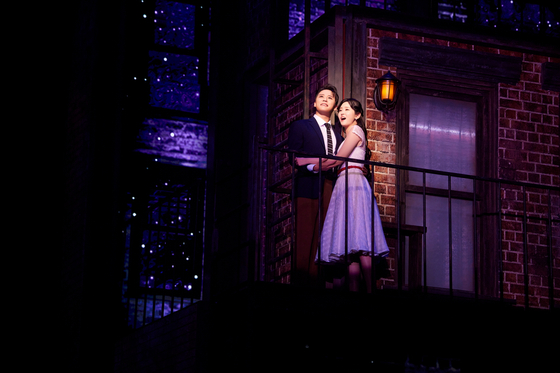 A scene from the ongoing musical "West Side Story" at Chungmu Art Center in Jung District, central Seoul [SHOWNOTE]