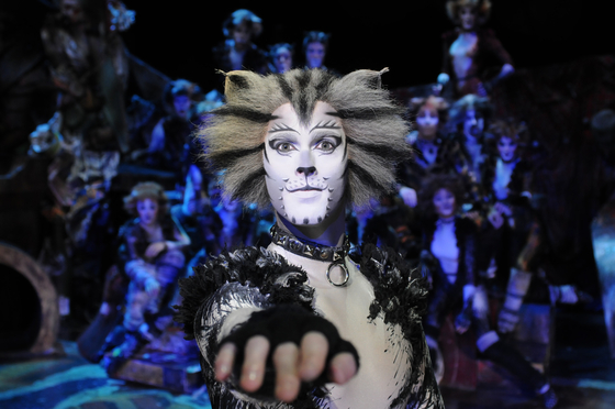 ″The Musical Cats″ is back on Korean soil. It will run until March 20 at the Sejong Center for the Performing Arts in central Seoul. [CLIP SERVICE]