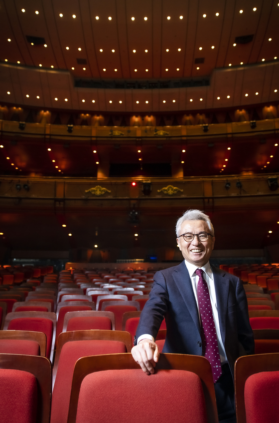 Ahn Ho-sang, CEO of Sejong Center for the Performing Arts, sat down for an interview with the Joongang Sunday, an affiliate of the Korea JoongAng Daily on Jan. 31 [JOONGANG SUNDAY]