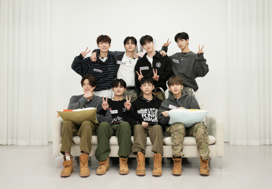 Boy band 8TURN sat down with the Korea JoongAng Daily for an interview on Jan. 18, shortly before its debut. [LEE JI-MIN]