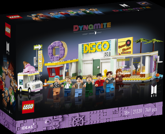 LEGO Ideas BTS Dynamite set [LEGO]
