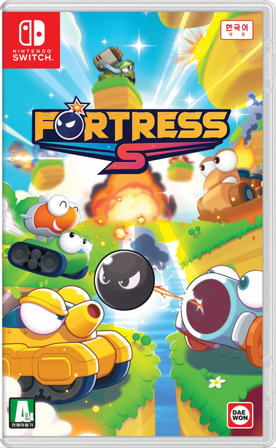 Box art for the upcoming Nintendo Switch title ″Fortress S″ [DAEWON MEDIA]