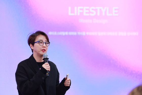 Kim Sun-ah, professor of design engineering at Kumoh National Institute of Technology, who curated the ″Lifestyle Meets Design″ section of this year's Gwangju Design Biennale [GWANGJU DESIGN BIENNALE]
