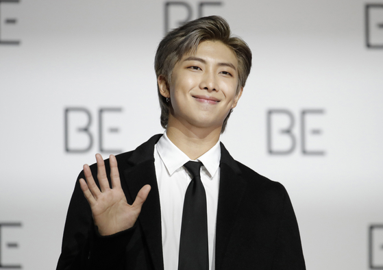 RM, leader of boy band BTS [AP/YONHAP]