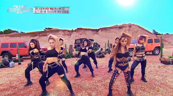 Mnet's hit dance competition show ″Street Woman Fighter″ (2021) contributed in popularizing choreography in K-pop. [MNET]