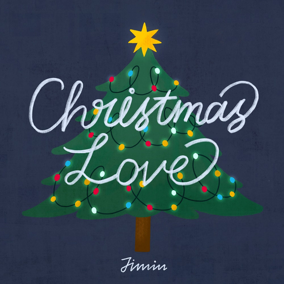 Carátula del álbum ″ Christmas Love de Jimin [BIGHIT MUSIC]