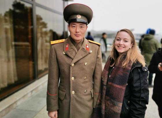 Zoe Stephens has visited North Korea 26 times. [ZOE STEPHENS] 