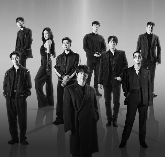 Promotional image of the judges of ″Peak Time″ [JTBC]