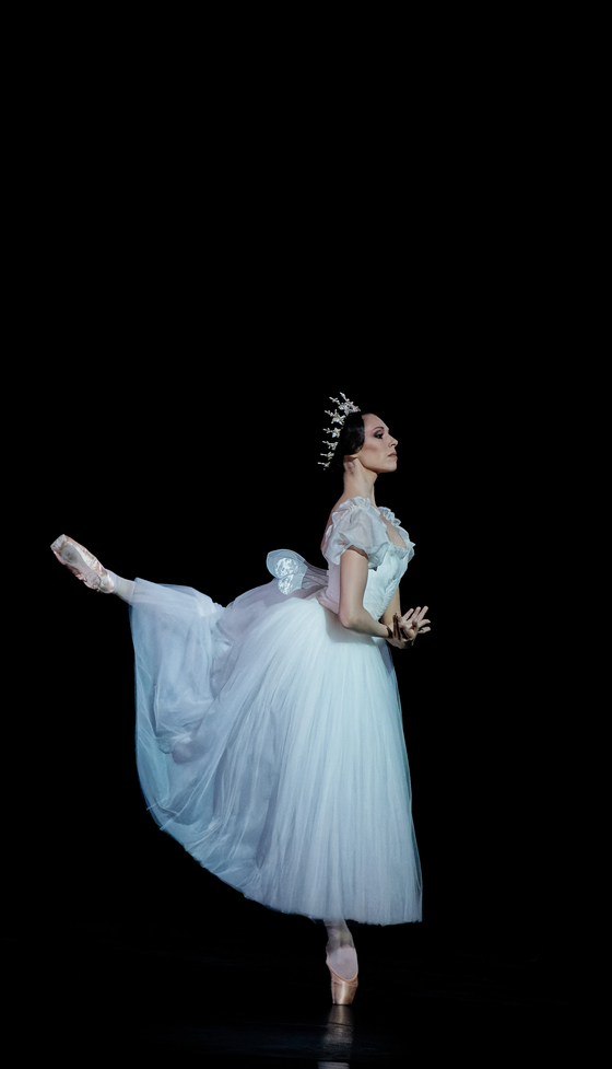 Gilbert plays Giselle for Satuerday's 2 p.m. performance. [AGATHE POUPENEY] 