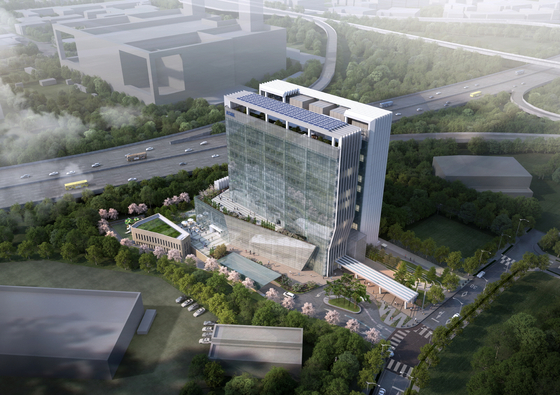 Rendering of ASML's new facility in Korea [Ssangyong E&C]