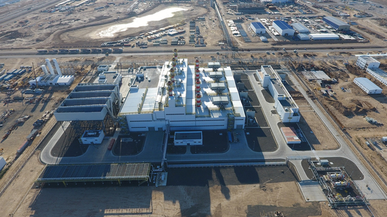 A combined cycle power plant built by Doosan Enerbility in Karabatan, Kazakhstan, in 2020 [DOOSAN ENERBILITY]